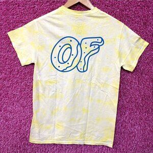 Odd Future Spell-Out Embroidered & OF Donut Logo Tie Dye S